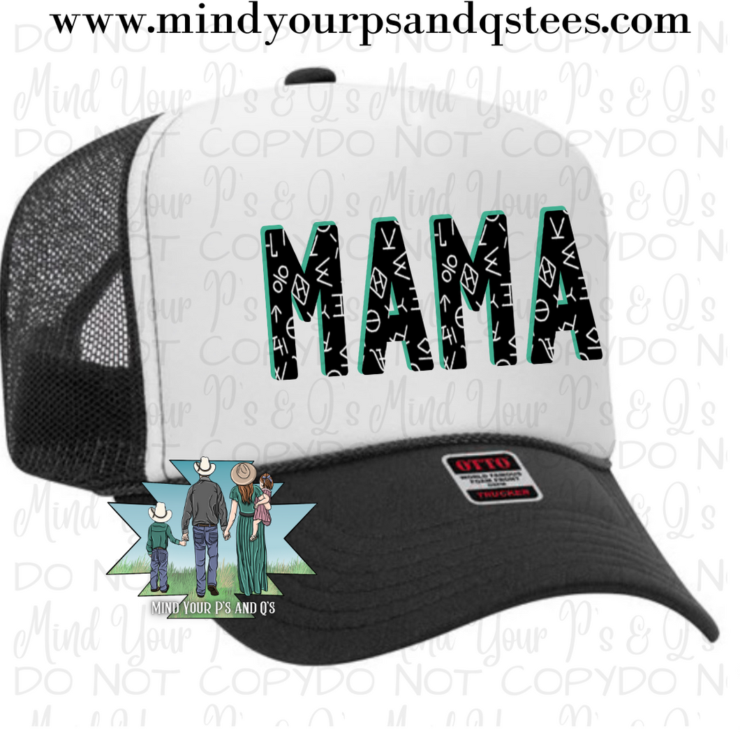 Branded Mama Trucker Hat
