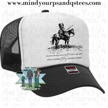 Load image into Gallery viewer, I Do Not and Will Not Fear Tomorrow Chief Trucker Hat
