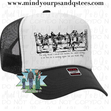 Load image into Gallery viewer, Be a Cowboy for One More Day Trucker Hat
