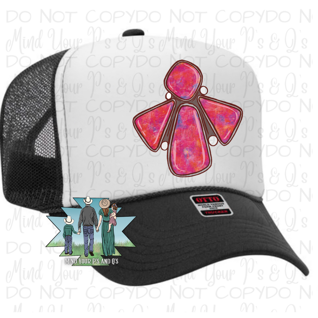 Pink/Purple Stone Trucker Hat