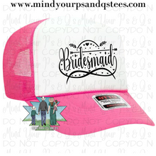 Load image into Gallery viewer, Bridesmaid Trucker Hat
