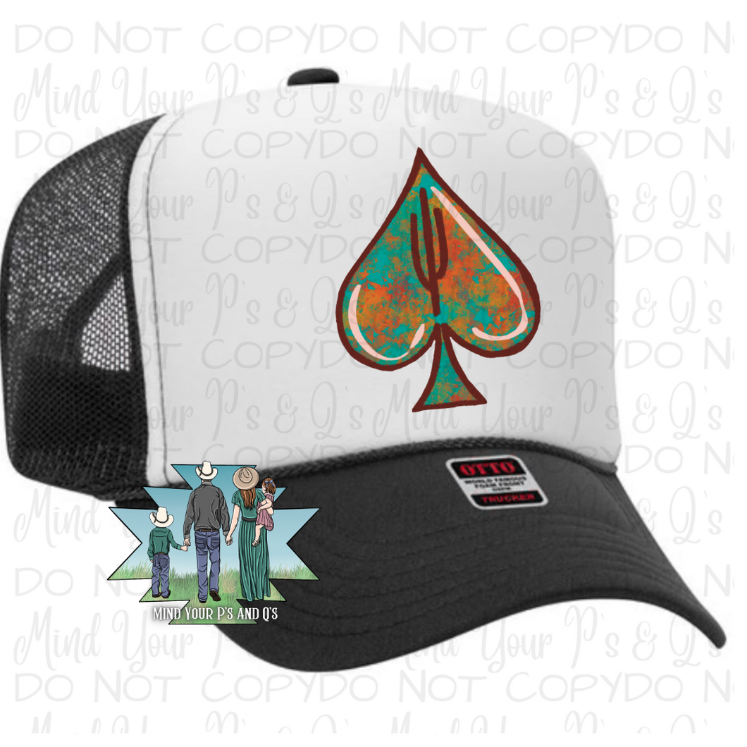 Spade Stone Trucker Hat