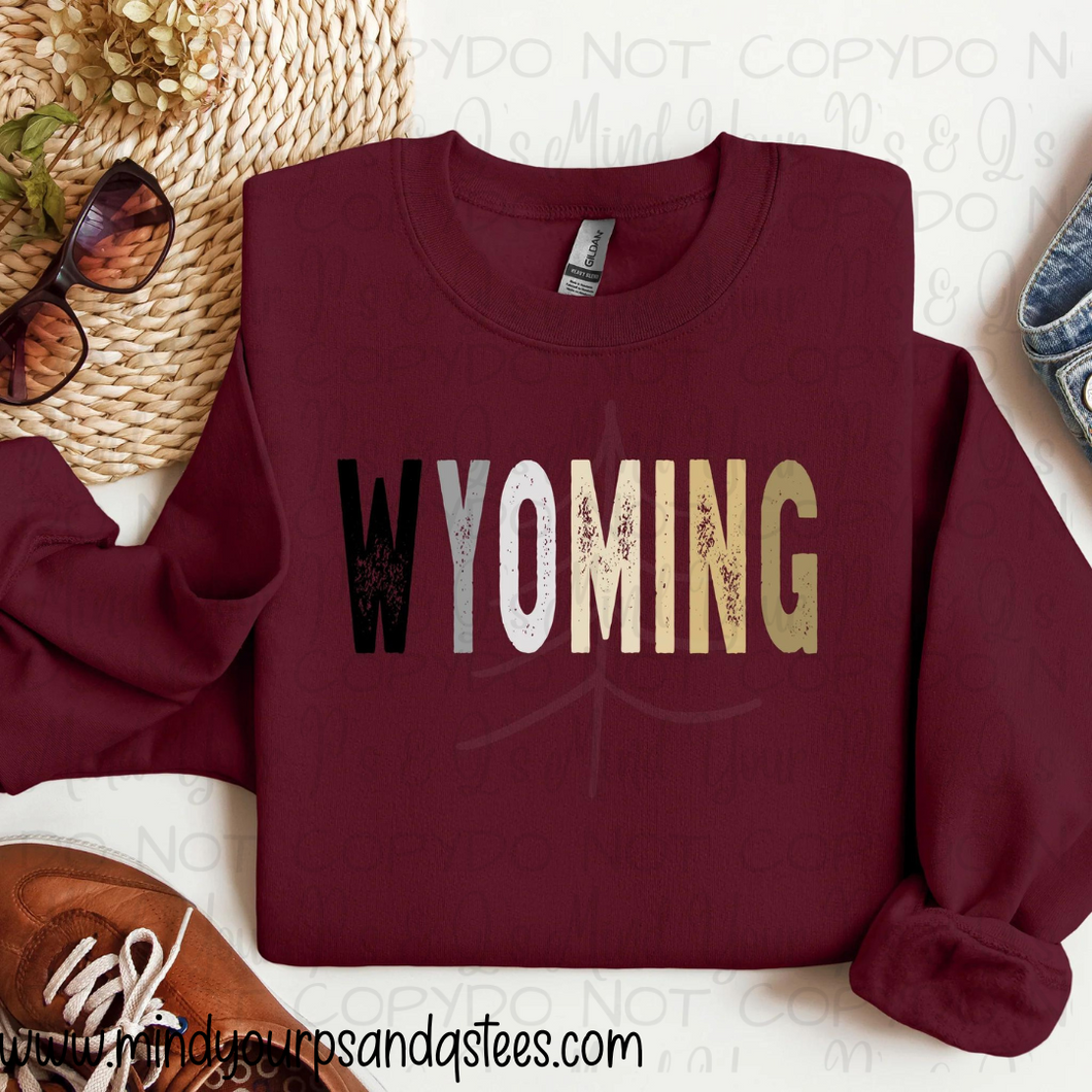 Boho States-Wyoming