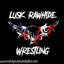 Load image into Gallery viewer, Lusk Rawhide Flag Design
