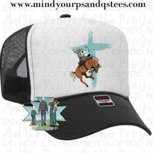 Load image into Gallery viewer, Cross Bronc Trucker Hat
