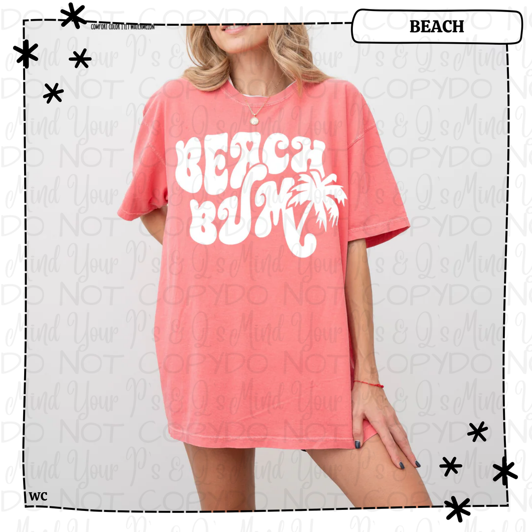 Beach Bum White 🌊
