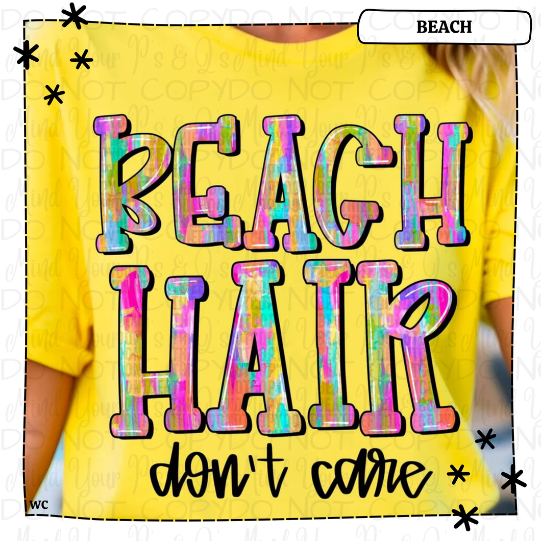 Beach Hair Don't Care 🌊