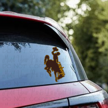Load image into Gallery viewer, Cowboys Mane Car Decal
