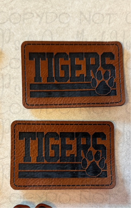 Tigers Stripe Hat Patch