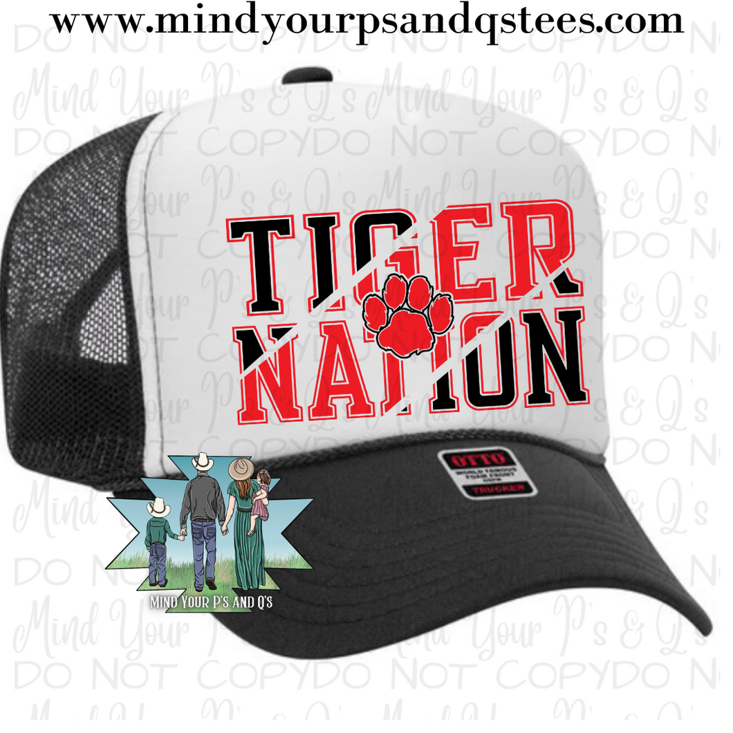 Tiger Nation Trucker Hat