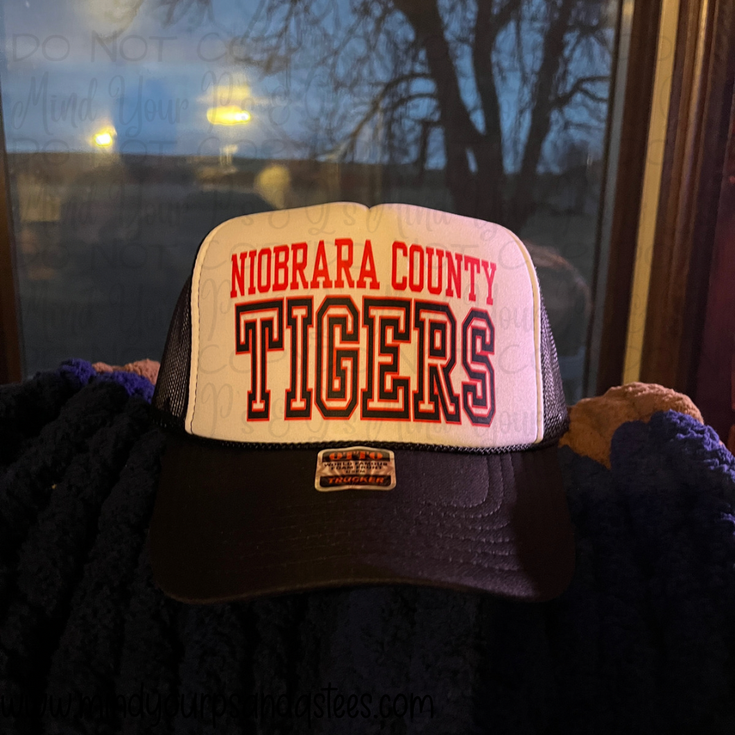 Niobrara County Tigers Trucker Hat