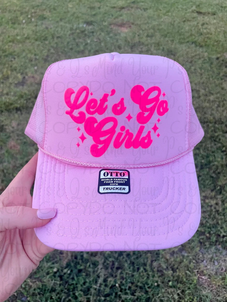 Let's Go Girls Trucker Hat