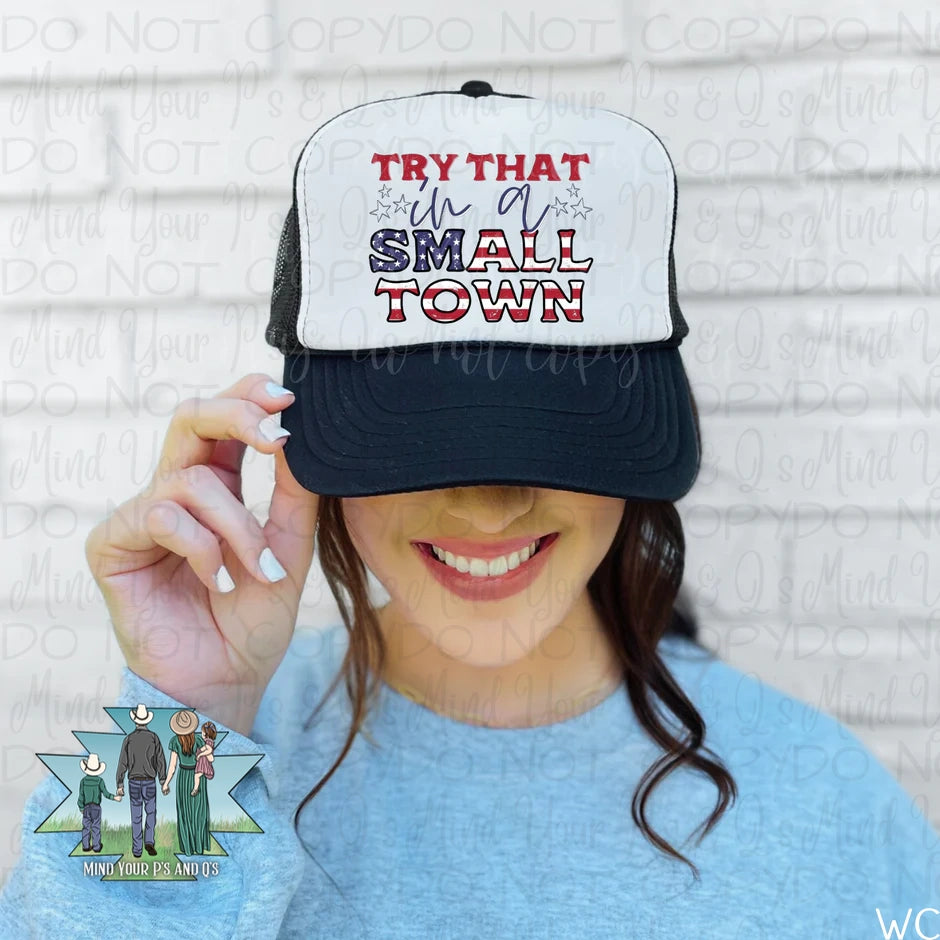 HAT Small Town Red/White/Blue