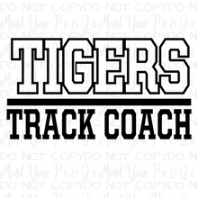 Load image into Gallery viewer, Tigers Track Coach Tumbler
