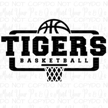 Load image into Gallery viewer, Tigers Basketball Tumbler
