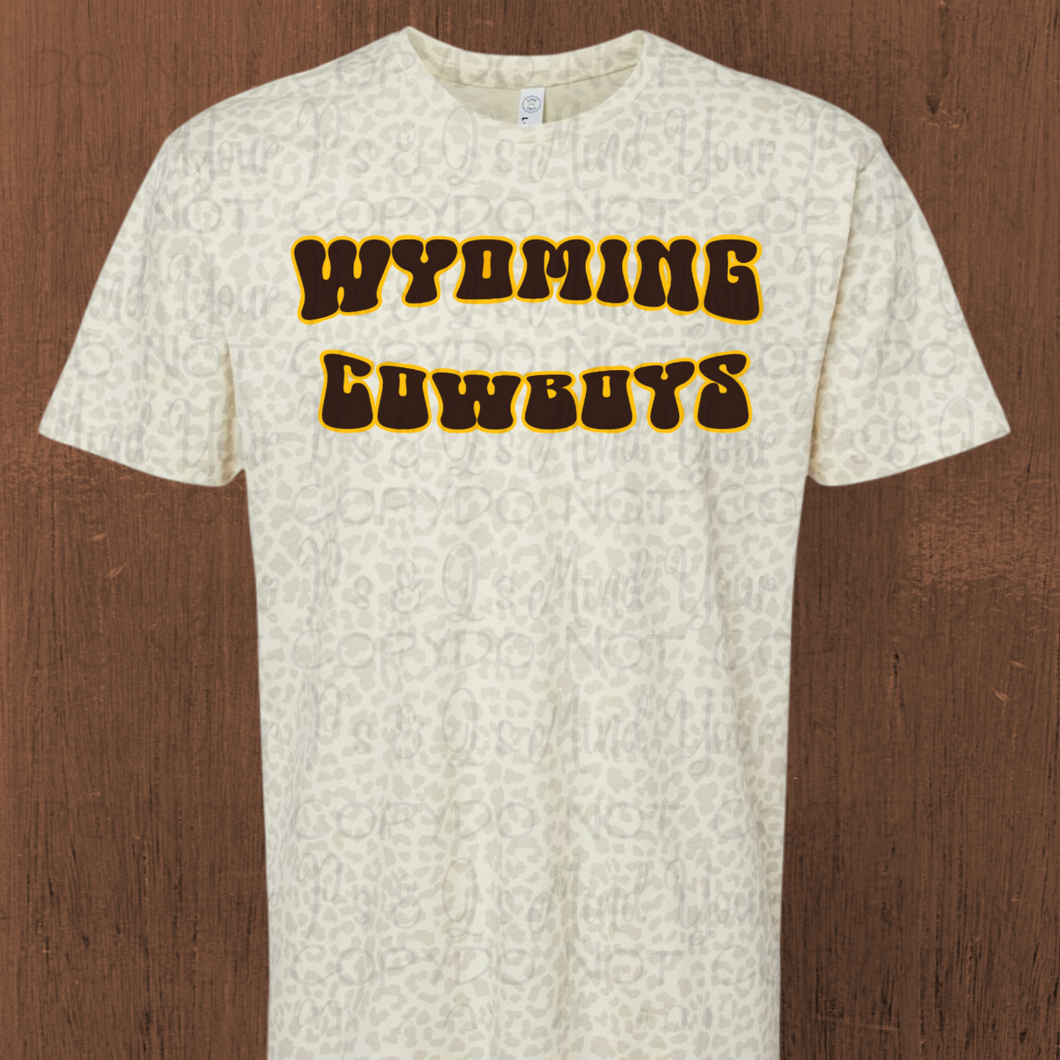 Groovy Wyoming Cowboys on Leopard