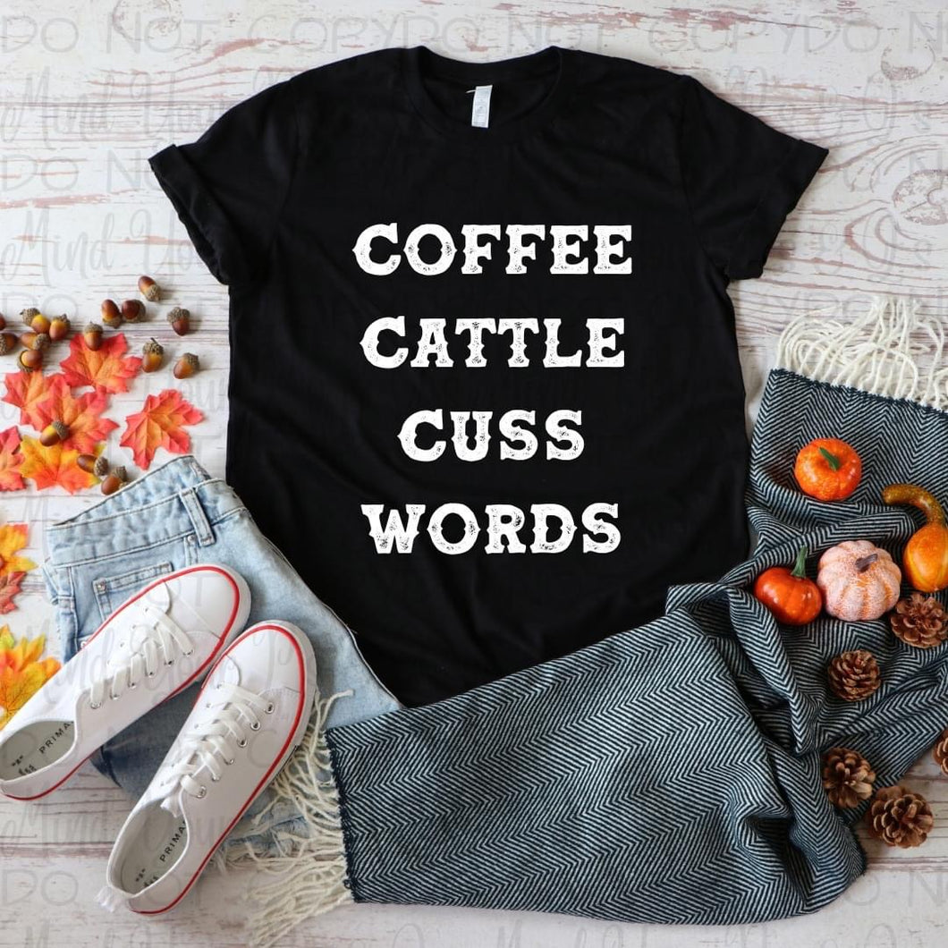 Coffee Cattle Cuss Words